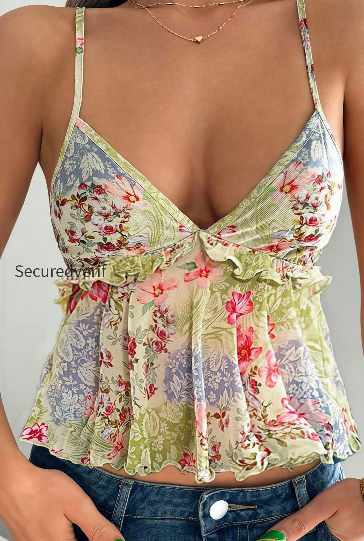 sexy-sheer-print-ruffle-cami-top