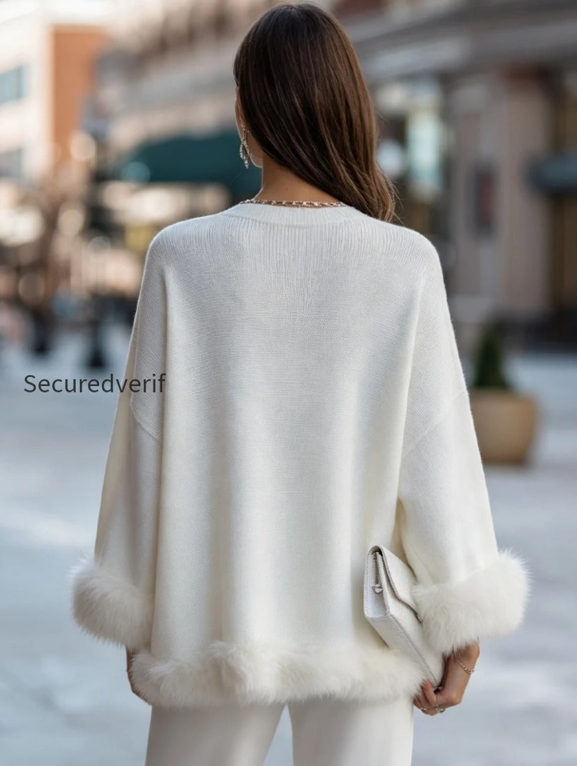 elegant-faux-fur-trimmed-knit-sweater