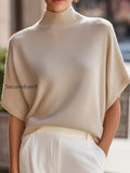 turtleneck-poncho-sleeve-knit-top