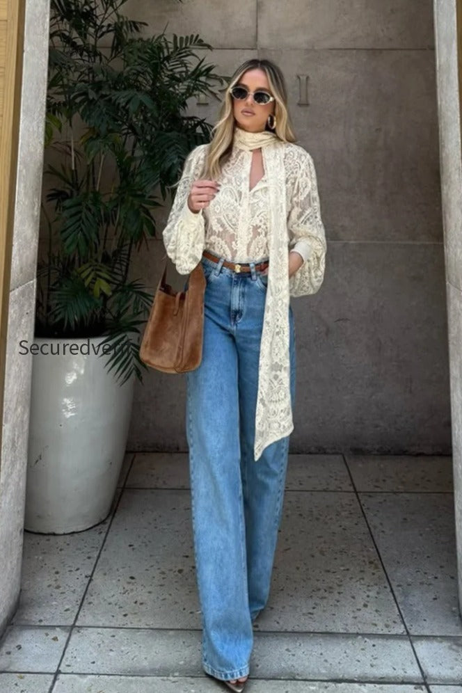 elegant-tie-sheer-lace-long-sleeve-blouse