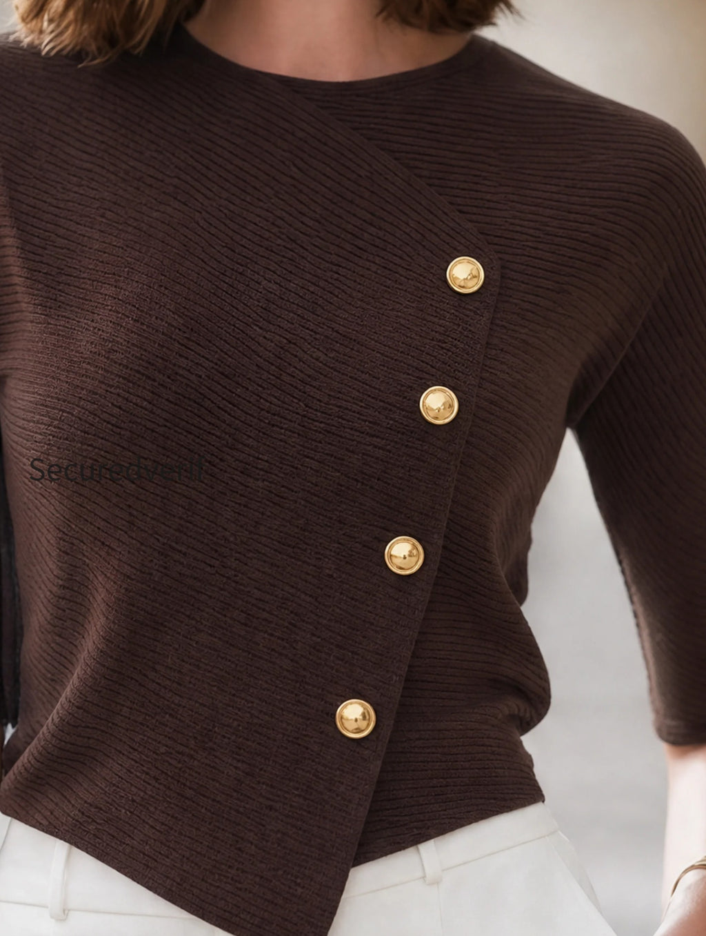 asymmetric-button-accent-ribbed-knit-top